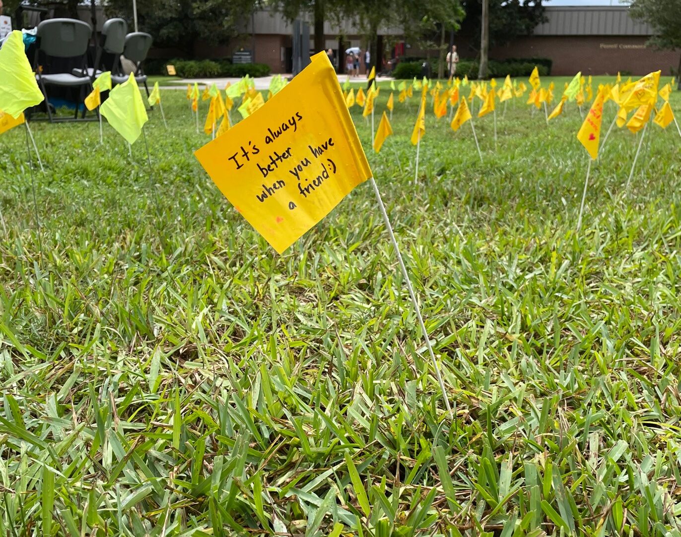 CAPS honors students lost to suicide through Field of Memories